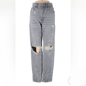Zara Gray Denim Jeans